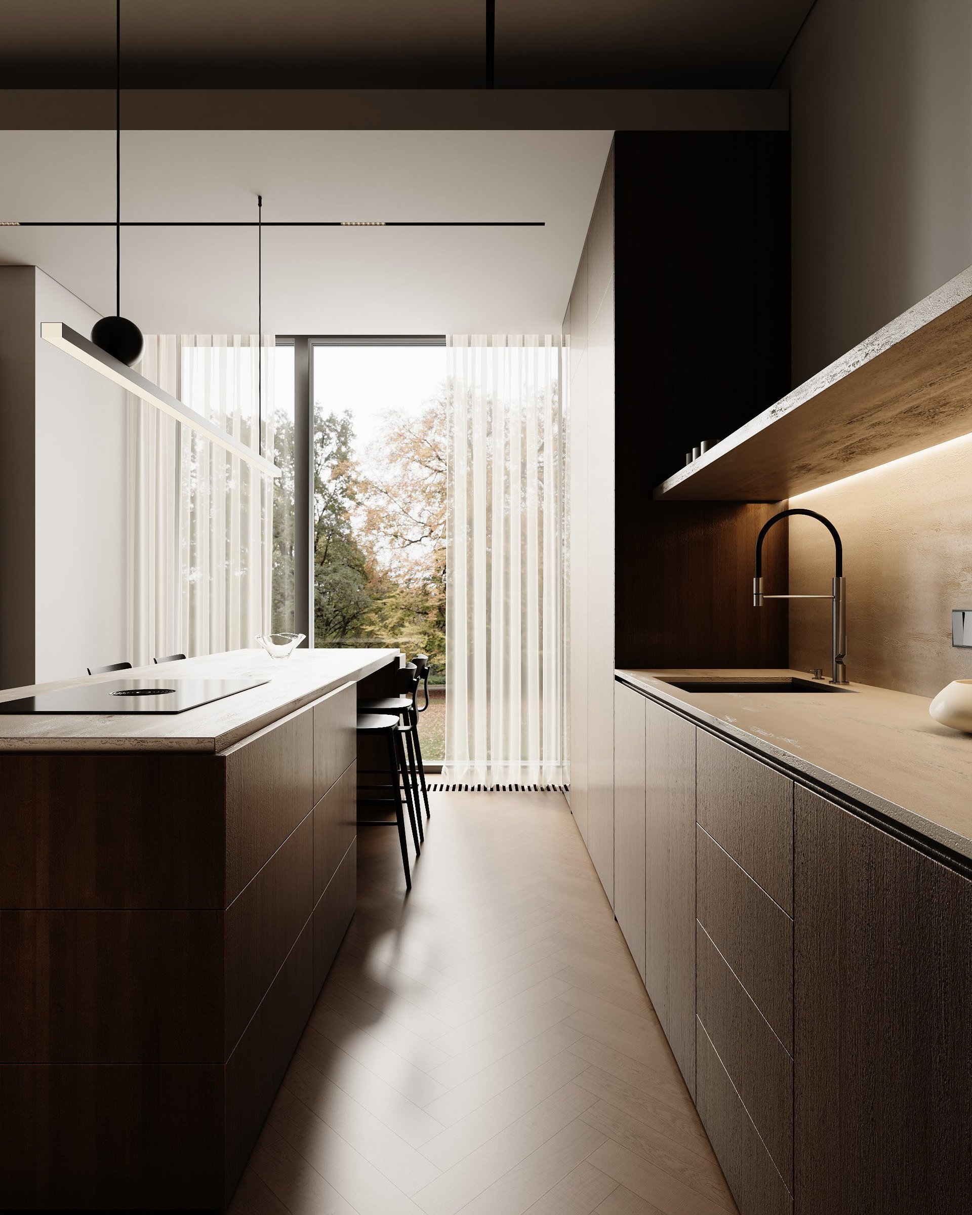 Stylish modern interior